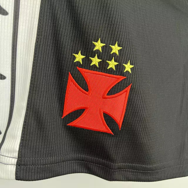 Vasco da Gama Retro Shorts 2000 - Men's - Black and White