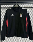 Benfica Full Zip Jacket Black and Red 2025/26