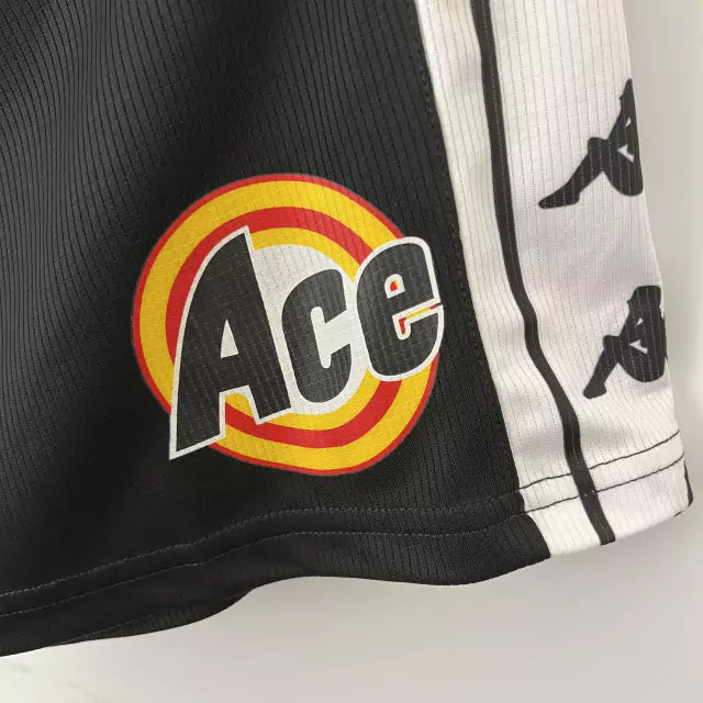 Vasco da Gama Retro Shorts 2000 - Men's - Black and White