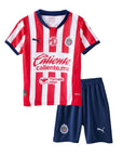 Kids KIT Chivas de Guadalajara Home Jersey 2024/25