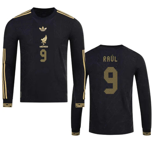 Mexico Raul Jimenez 2025 Special Edition Long Sleeve Third Jersey - Authentic Player [Slim Fit]