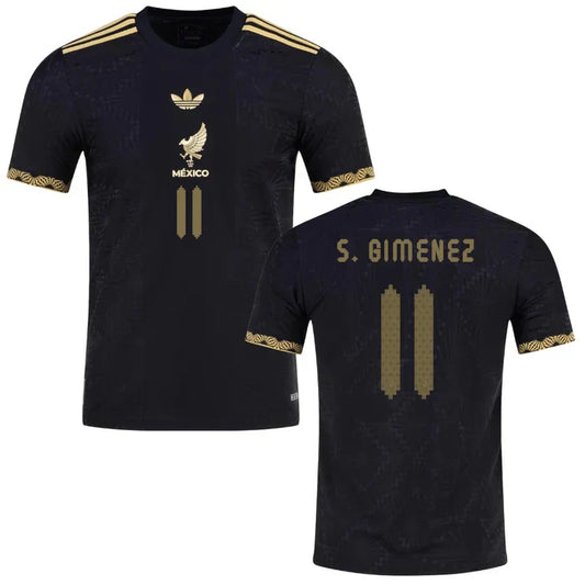 Mexico Santiago Gimenez 2025 Special Edition Third Jersey - Authentic Player [Slim Fit]