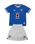 Kids KIT Cruz Azul Home Fan Jersey 2024/25