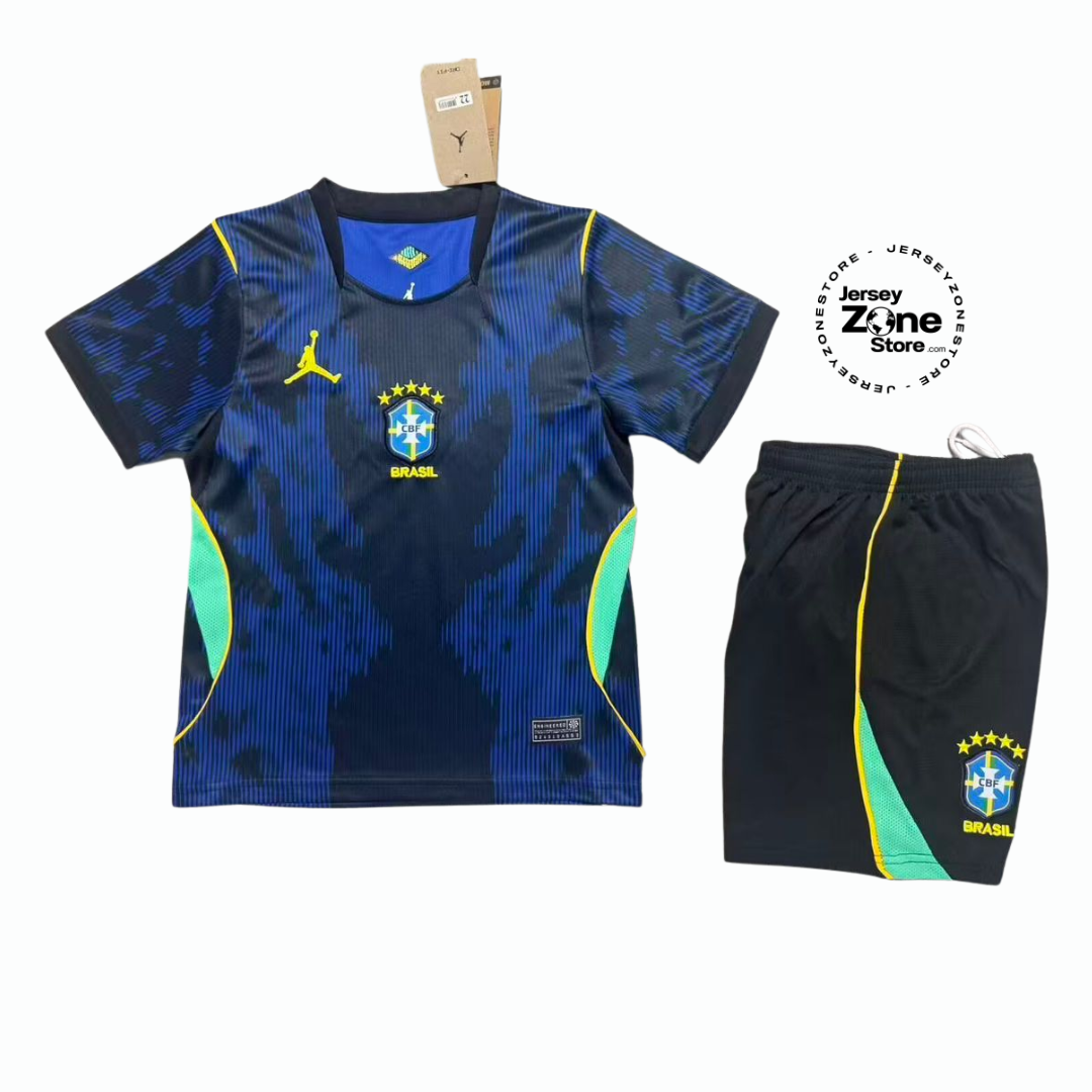 Brazil Away Kids Kit 2026 World Cup