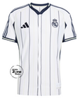 Real Madrid Home Jersey 2025/26 - Version Baseball US Pack [Slim Fit]