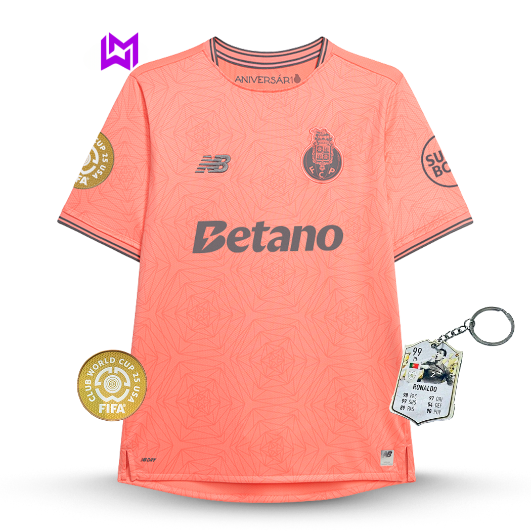 Porto Away Shirt Pink 2025/26 - Last Few Units! 🔥🐉
