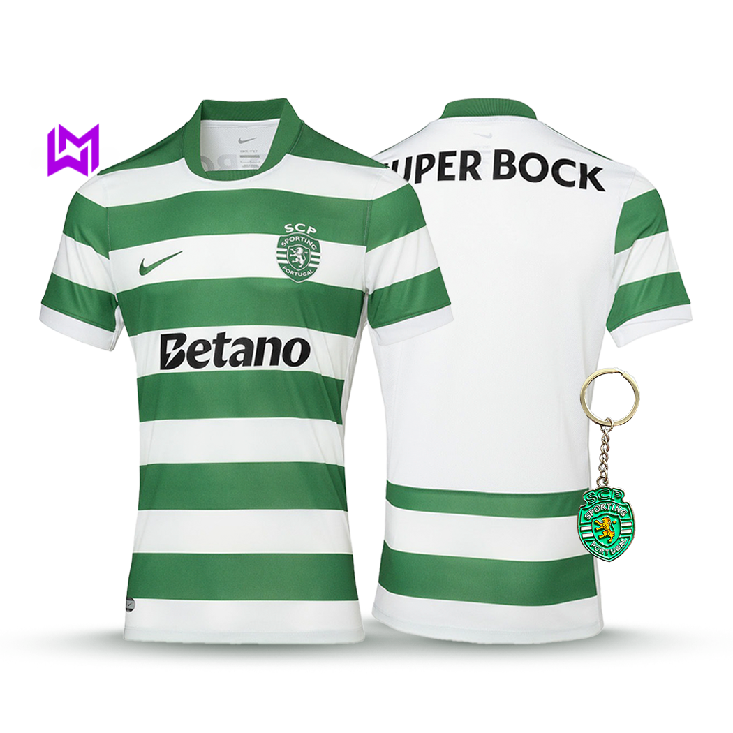 Sporting Home Shirt 2025/26 - New Release! 🔥💚