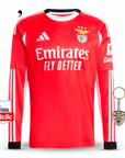 Benfica Home Long Sleeve Shirt 2025/26 - Last Few Units!