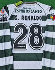 Sporting Long Sleeve Retro Shirt 2001/03 - Exclusive Model!