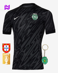 Sporting Goalkeeper Shirt Black 2024/25 - Last Few Units! 🔥💚