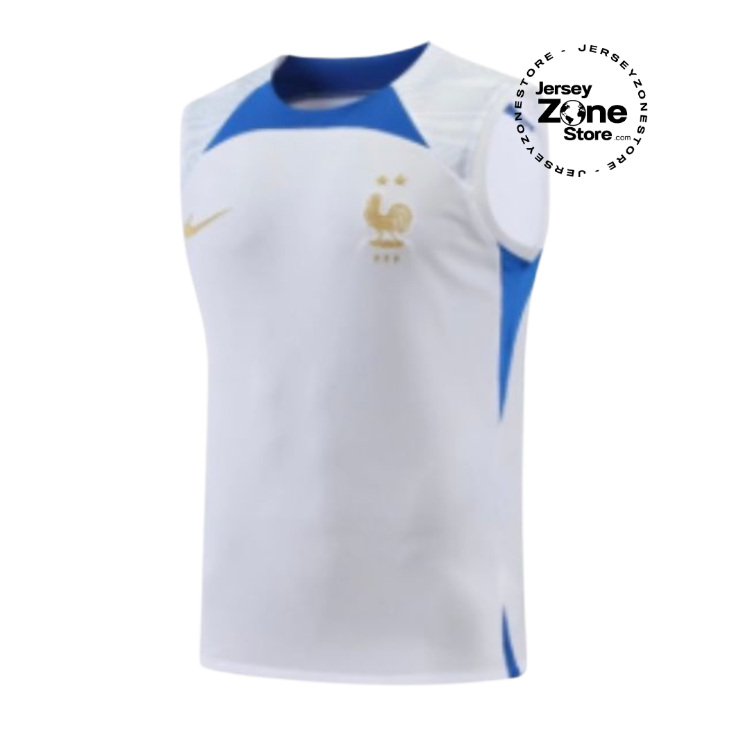 France Training Tank Top - White