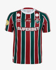 Camisa Umbro Fluminense 2025/26 I - All Sponsor e Patch Mundial
