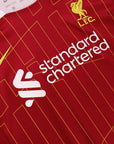Kids Liverpool Home Kit 2024/2025 - Red