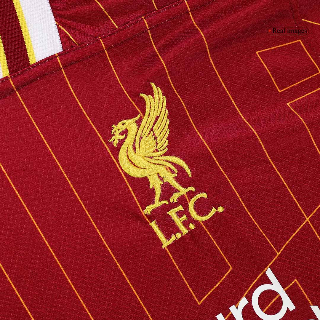 Liverpool Home Jersey 2024/2025 - CHAMPIONS 25 &amp; Gold Trophy