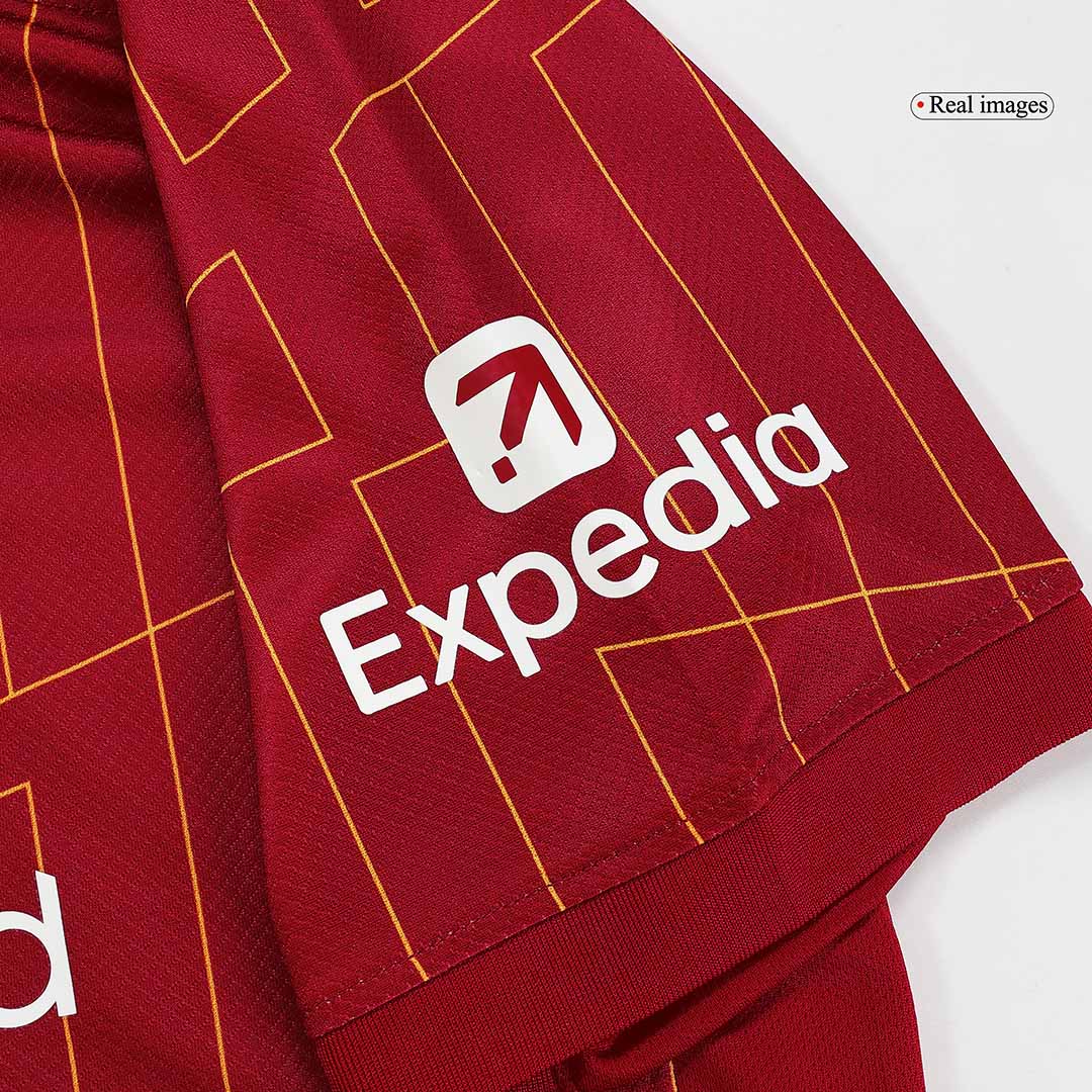 Liverpool Home Jersey 2024/2025 - CHAMPIONS 24/25 &amp; Gold Trophy