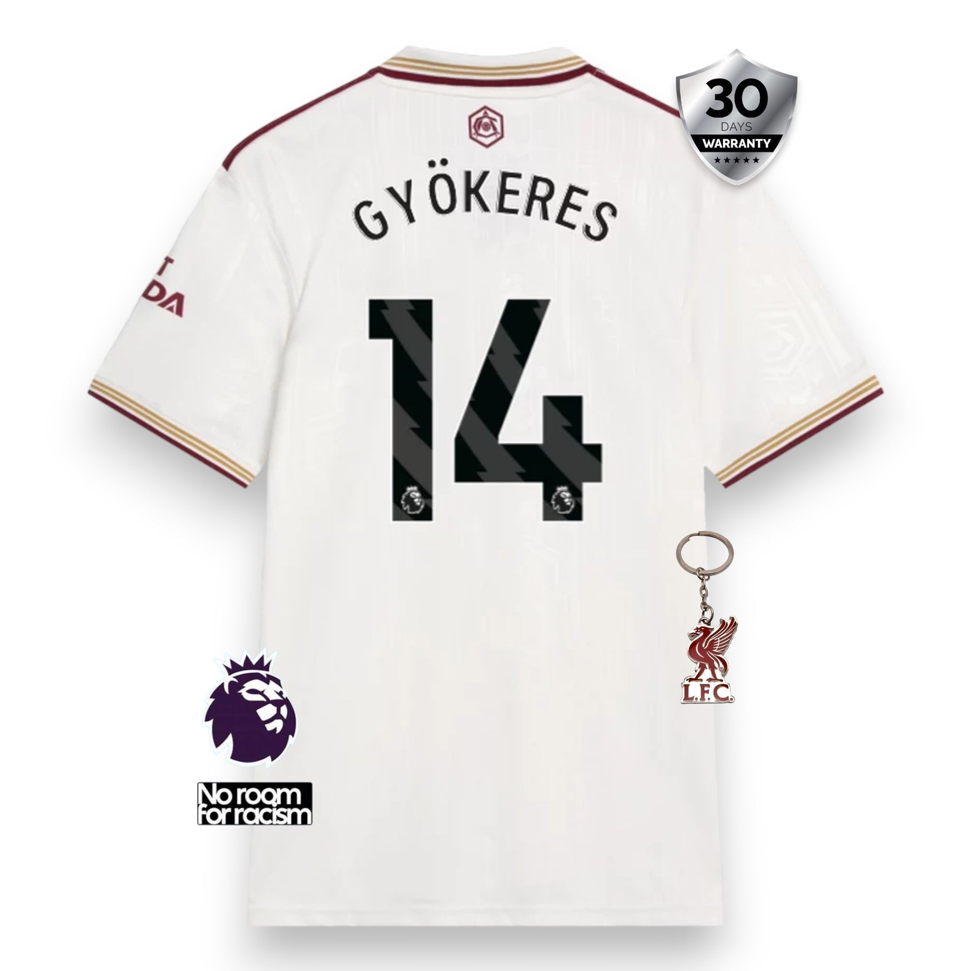 Arsenal Third Jersey 2025/26 - Gyökeres 