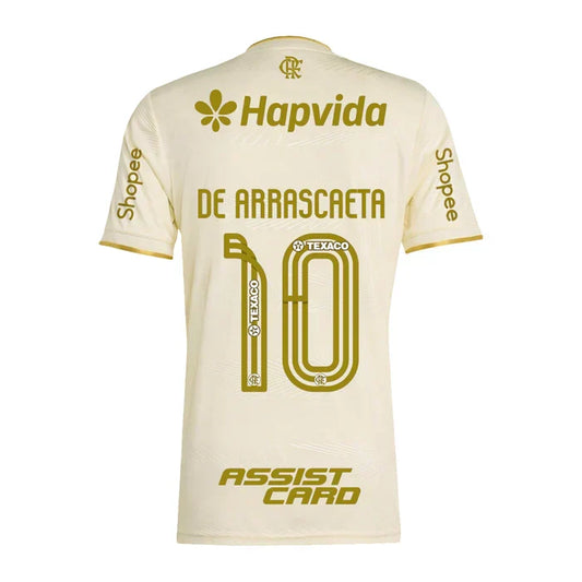 Manto Flamengo Jogo 3 2025/26 – Fan version #10 Arrascaeta