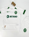 Sporting Away Kids Kit 2024/25 - Last Few Units! 🔥💚
