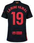 Barcelona Lamine Yamal 19 Away 2024/25 Patches UCL UEFA Foundation (Official Printing)