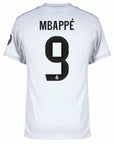 Real Madrid Mbappé 9 Home Fan Jersey 2025/26 Patch Club World Cup