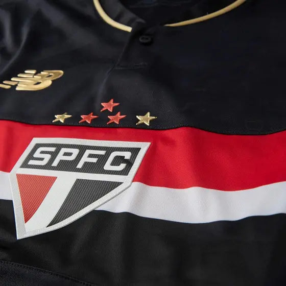 Sao Paulo Tricolor Third Shirt 25/26 - Black - Fan Version