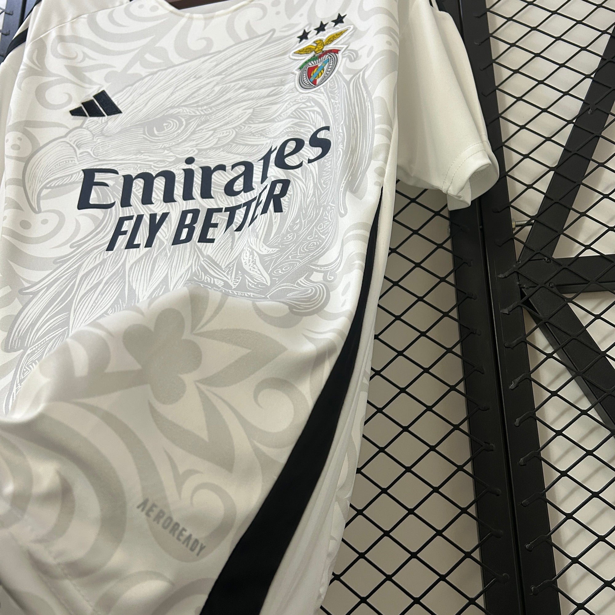 Benfica White Eagle Shirt 2025/26 - Last Few Units! 🔥🦅