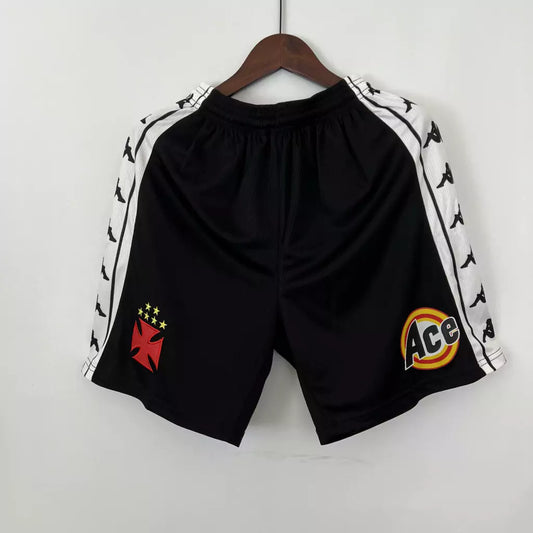 Vasco da Gama Retro Shorts 2000 - Men's - Black and White