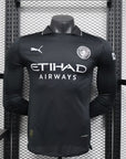 Manchester City Player Away Jersey 2025/26 Long Sleeve