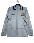 Barcelona 03/04 II Away Jersey - Long Sleeve Retro Version