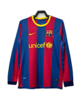 Barcelona 10/11 I Home Jersey - Long Sleeve Retro Version