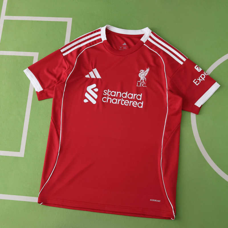 Liverpool Home Jersey 2025/26 - CHAMPIONS 