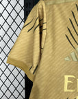 Real Madrid 2025/26 Training Gold Jersey (Slim Fit)