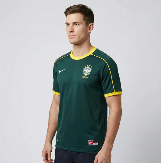 Retro 1998 Brazil Goalkeeper