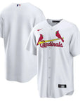 MLB St. Louis Cardinals Home Jersey - Men's - White - Fan Version
