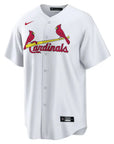 MLB St. Louis Cardinals Home Jersey - Men's - White - Fan Version