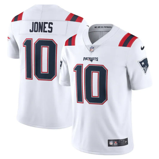 NFL New England Patriots Mac Jones Limited Jersey - White