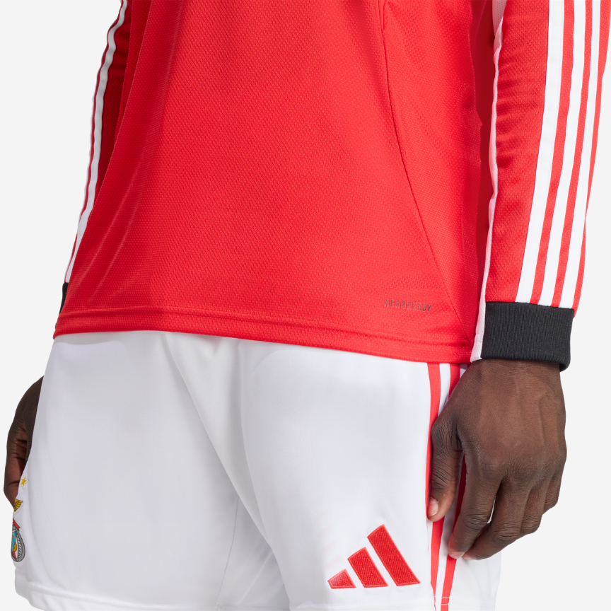 Benfica Home Long Sleeve Shirt 2025/26 - Last Few Units!