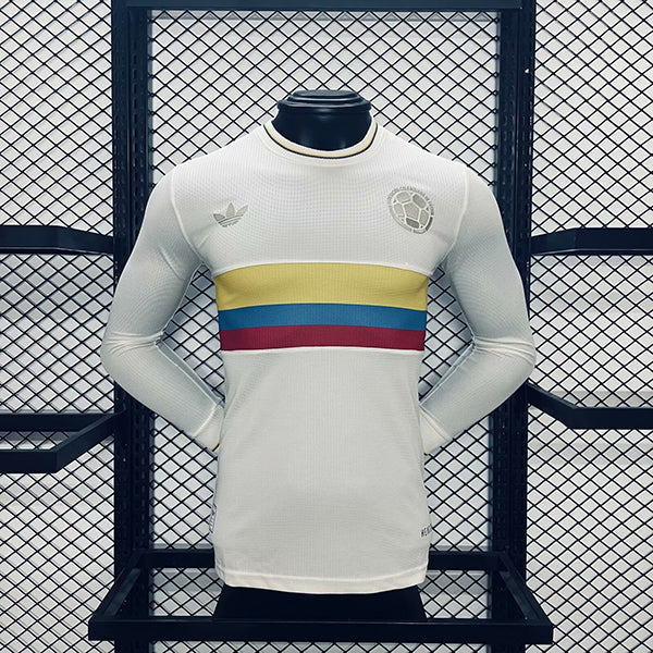 Colombia Centenario Long Sleeve Shirt 2024/2025 - Player Version