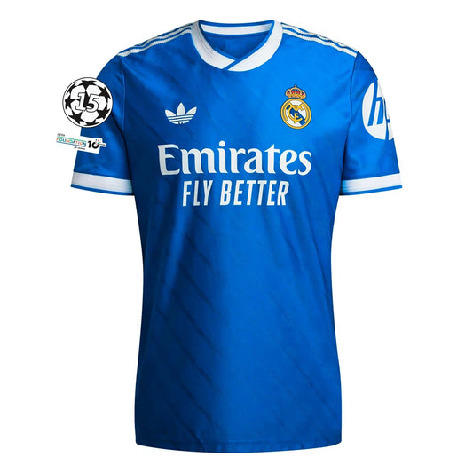 Real Madrid Third Fan Jersey 2025/26 + Champions League Patch