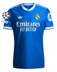 Real Madrid Third Fan Jersey 2025/26 + Champions League Patch