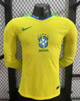 Brazil 2025/26 Authentic Player [Slim Fit] Player [Slim Fit] Player [Slim Fit] Player Long Sleeve Brasil [Slim Fit]
