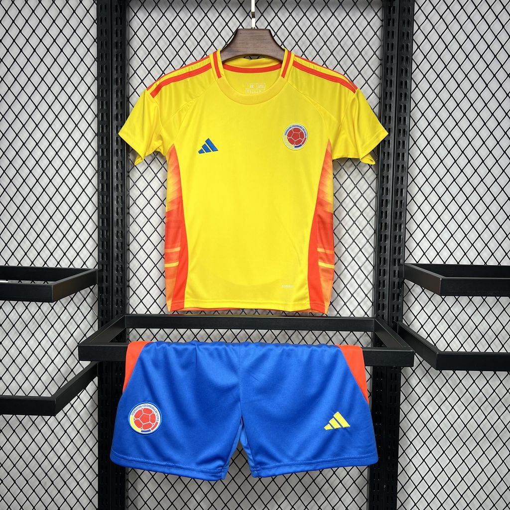 Colombia Home Kids Shirt 2024/2025