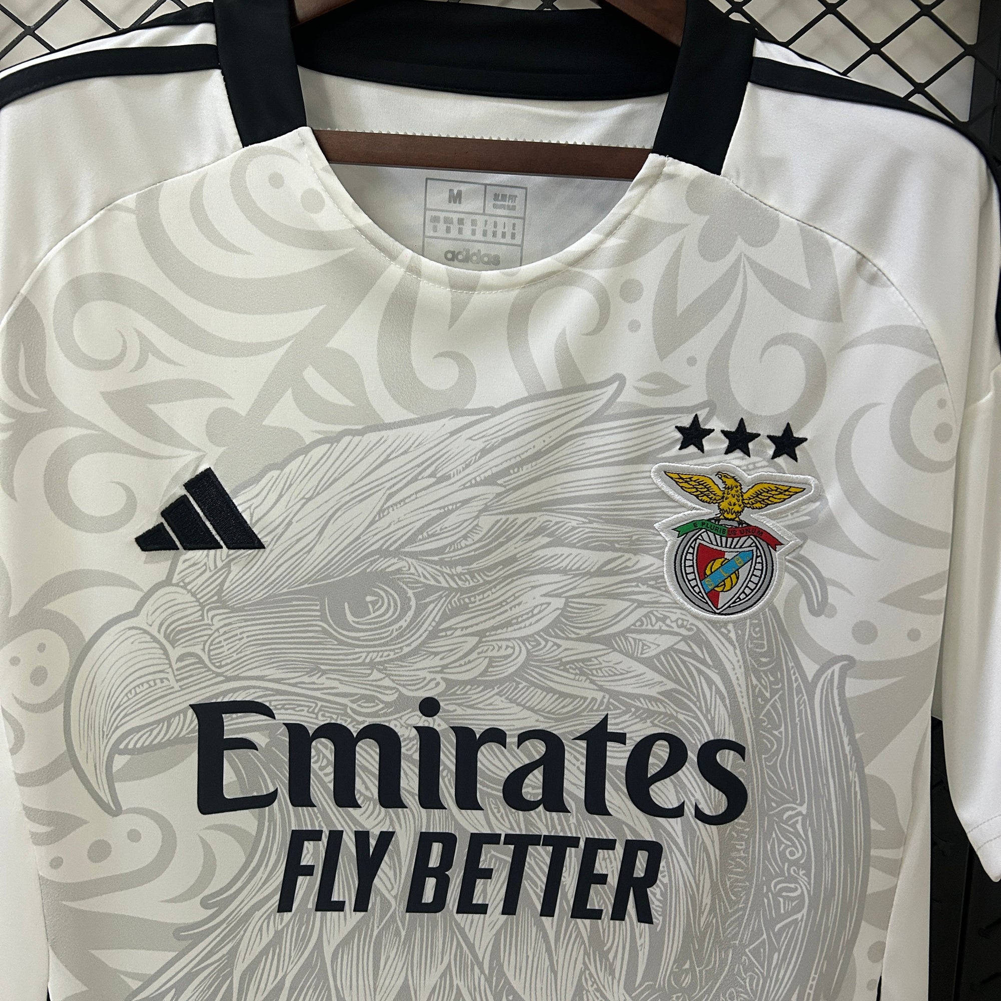 Benfica White Eagle Shirt 2025/26 - Last Few Units! 🔥🦅