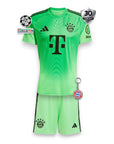 Kids Bayern Munich Jersey Goalkeeper 2025/26