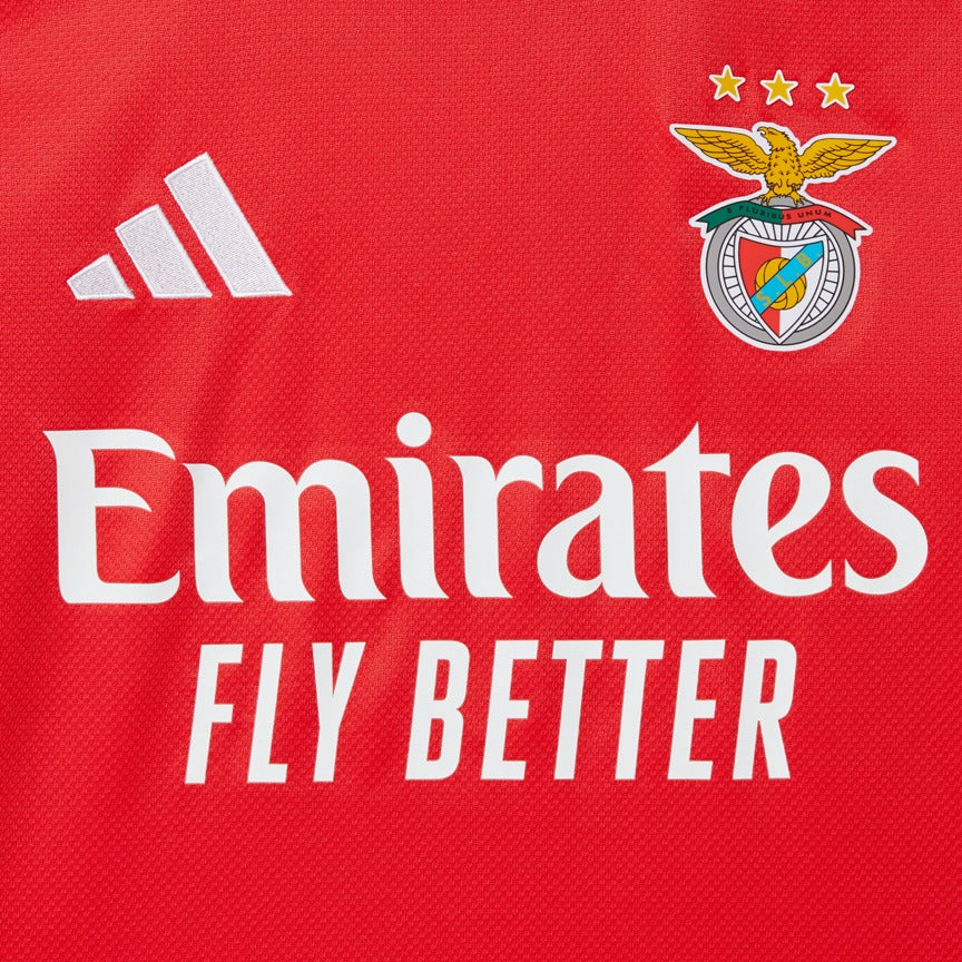 Benfica Home Shirt 2025/26 - Last Few Units