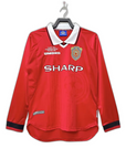 Manchester United 99/00 I Home Jersey - Long Sleeve Retro Version